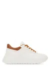 Hogan Women's Hi-fi Trainers With Side H Sneaker In White,leather