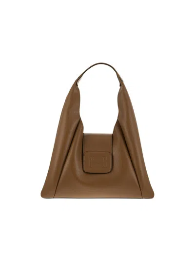 Hogan Women's Hobo - H-bag In Cognac | ModeSens