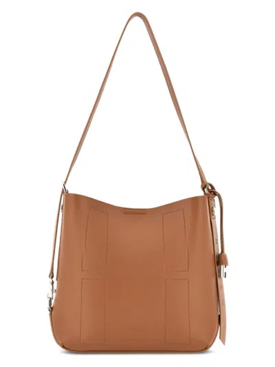 HOGAN WOMEN'S HOGAN HOCKET SMALL LEATHER HOBO BAG