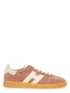 Hogan Low-top Sneakers Suede Finish In White
