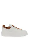 Shop Hogan Women's Sneaker H-stripes In White