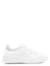 Hogan White Sneakers With Chunky Platform Sole In White