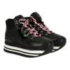 Hogan Platform Leather Lace-up Sneakers