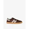 Hogan Womens Mult/other Cool Suede Low-top Trainers Eur 42/ 9 Uk