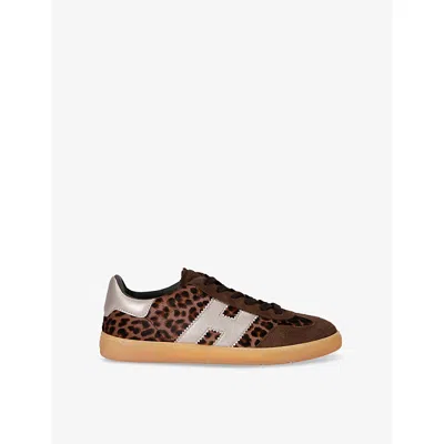 Hogan Womens Mult/other Cool Suede Low-top Trainers Eur 42/ 9 Uk