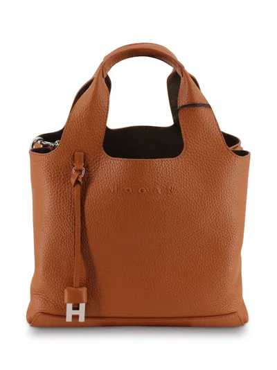 Hogan Womens Shopping Bag In Brown
