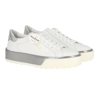 Hogan Womens White Multi Sneaker