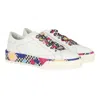 Hogan Womens White Multi Sneaker