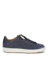 Hogan Perforated Grey Sneakers With Artisanal Washing Treatment
