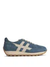 Hogan 86er Suede Sneakers Shoes In Blue