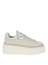 Hogan Sneakers With Textured Sole And Secure Fit In White