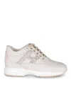 Hogan Interactive Sneakers In Neutral