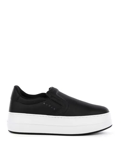 Hogan Sneaker Skyscraper Versione Slip On In Black