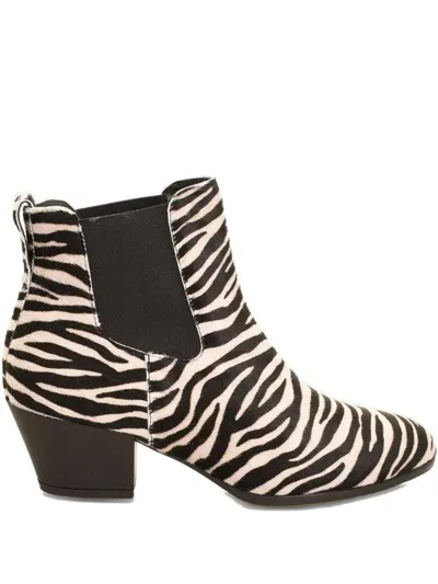 Hogan Zebra-print Ankle Boots