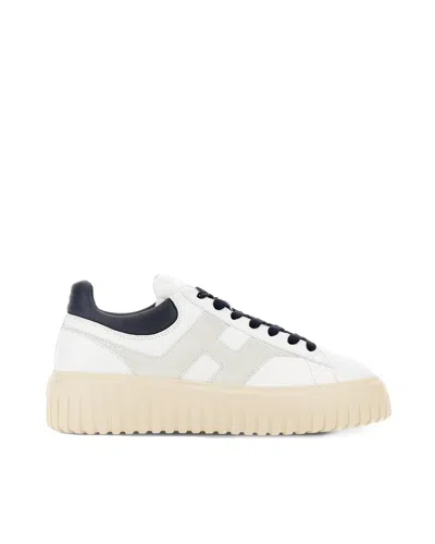 HOGAN HOGAN SNEAKERS H STRIPES BLU/BIANCA