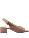 Hogl 45mm Klara Block-heel Open-toe Sandals