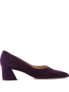 Hogl 50mm Kim Block-heeled Pointed-toe Pumps
