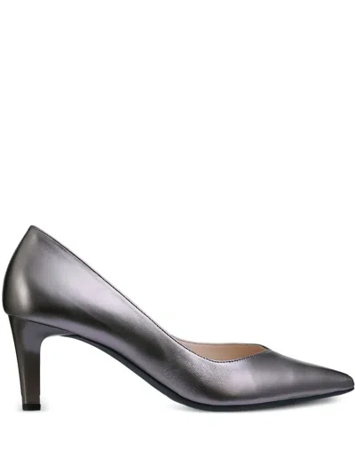 Hogl 65mm Boulevard Metallic Leather Pointed-toe Pumps