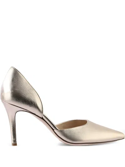 Hogl 70mm Boulevard Pumps In Silver