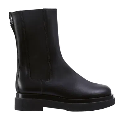 Hogl Black Best Friend Casual Closed Chunky Sole Ankle Boots
