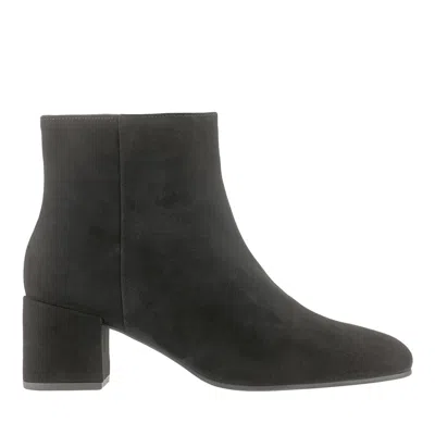 Hogl Black Daydream Suede Mid-heel Boots