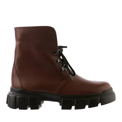 Hogl Brown Leather Warm Boots