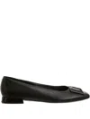 Hogl Coco Buckle-embellished Flat Pumps