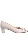 Hogl Etienne Block-heel Leather Pumps