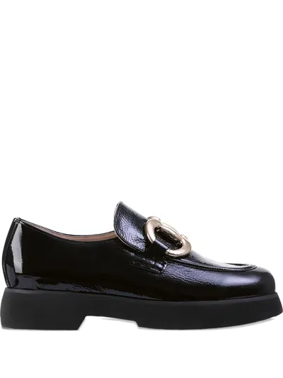 Hogl Fred Patent Oversized-buckle Loafers