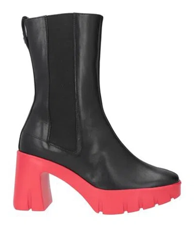 Hogl Hōgl Woman Ankle Boots Black Size 6.5 Leather