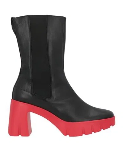 Hogl Hōgl Woman Ankle Boots Black Size 8.5 Calfskin
