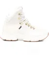 Hogl Lace-up Boots In White