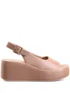 Hogl Loulou Platform Square-toe Sandals
