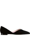 Hogl Pointed-toe Ballet Flats