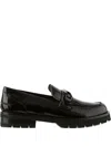 Hogl Robin Patent-leather Buckle Loafers