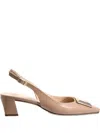 Hogl Selma Block-heel Slingback Pumps