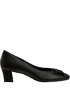 Hogl Thilda Square-buckle Block-heel Pumps