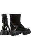 Hogl Will Chunky-sole Patent Boots
