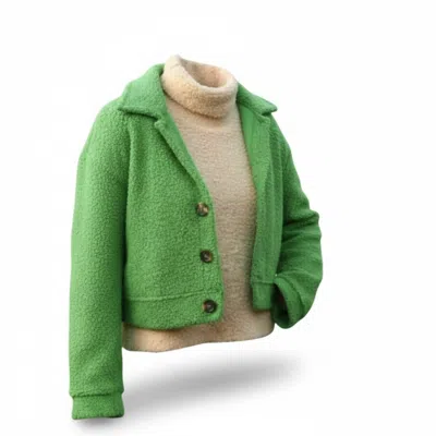 Hoity Toity Women's Be Love Jacket In Green
