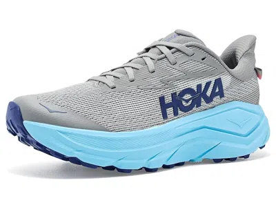 Hoka Challenger 8 Women's Running Shoes Galactic Grey/soaring Blue: 7.5 D - Wide