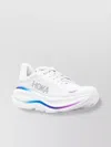Hoka Almond Toe Mesh Upper Rubber Sole In White