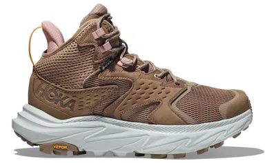 Hoka Anacapa 2 1142831-difl Sneaker Women Brown Mid Gore-tex Running Shoe Tf1039 (brown,10)