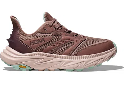 Pre-owned Hoka Anacapa 2 Freedom (women's) Sneakers In Quartzite/cosmic Pearl