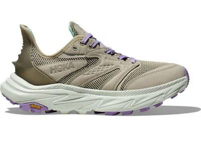 Pre-owned Hoka Anacapa 2 Freedom (women's) Sneakers In Sesame/glaucous