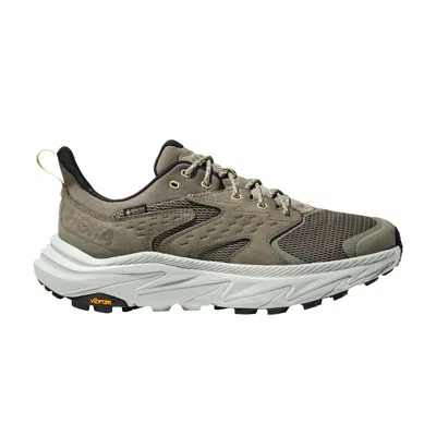Pre-owned Hoka Anacapa 2 Low Gore-tex 'olive Haze' In Green