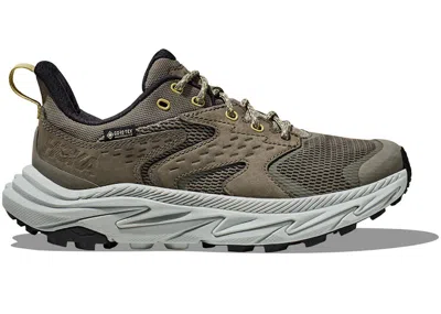 Pre-owned Hoka Anacapa 2 Low Goretex Sneakers In Olive Haze/mercury In Multi