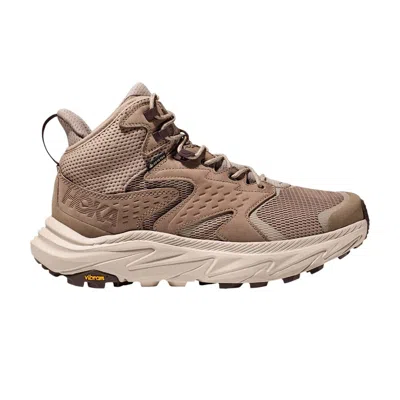 Pre-owned Hoka Anacapa 2 Mid Gore-tex 'dune Oxford Tan' In Purple