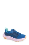 Hoka Anacapa Breeze Aero Low Breathable Trail Running Shoe In Foggy Night/pale Rose