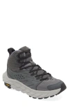 Hoka Anacapa Breeze Aero Mid Breathable Trail Running Shoe In Gray