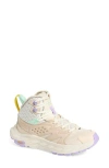 Hoka Anacapa Breeze Mid Sneakers In Vanilla/mint Fluorite